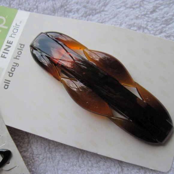 Scunci No Slip Grip Hold Slideproof Stay Put Rubber Teeth Plastic Hair Barrette - Picture 11 of 12